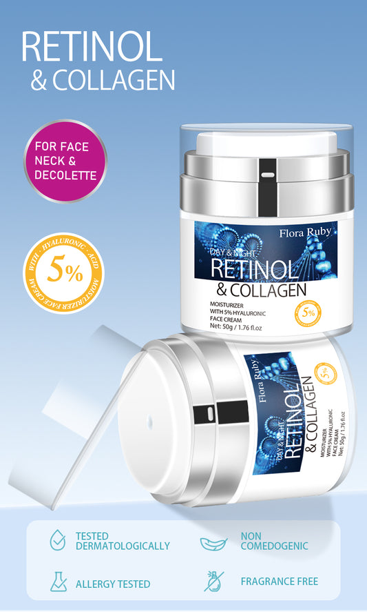 Flora Ruby Retinol & Collagen Moisturizer