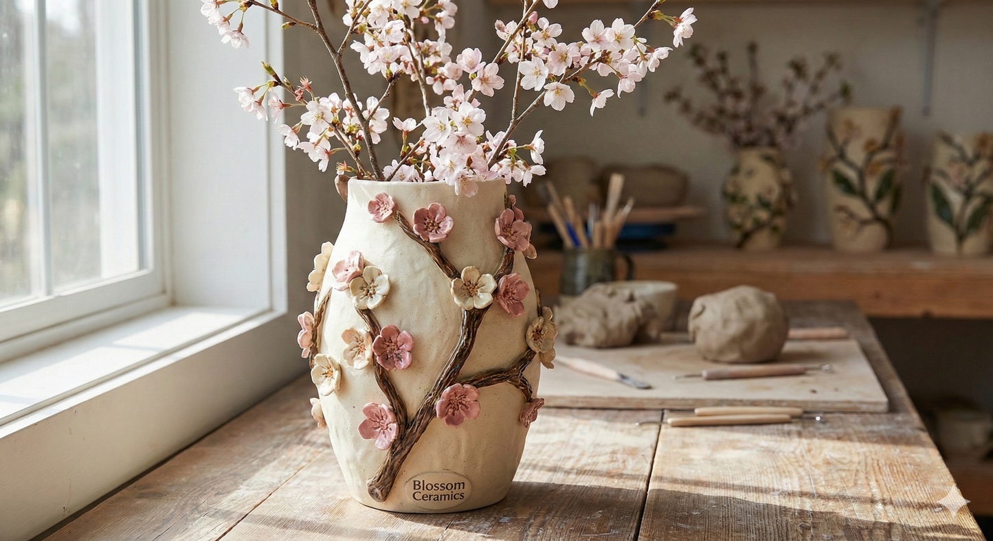 Blossom Ceramics Vase