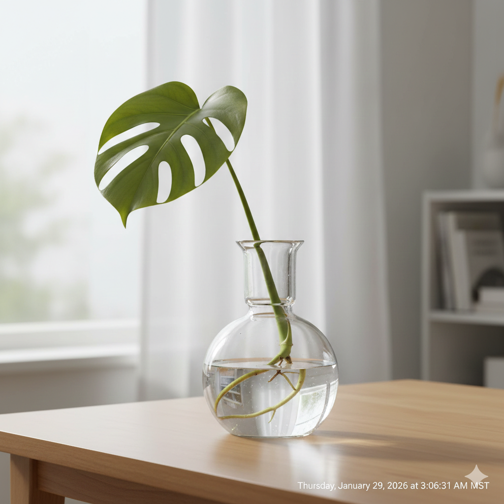 Chic Transparent Hydroponic Glass Vase
