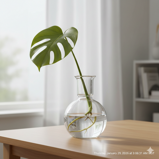 Chic Transparent Hydroponic Glass Vase