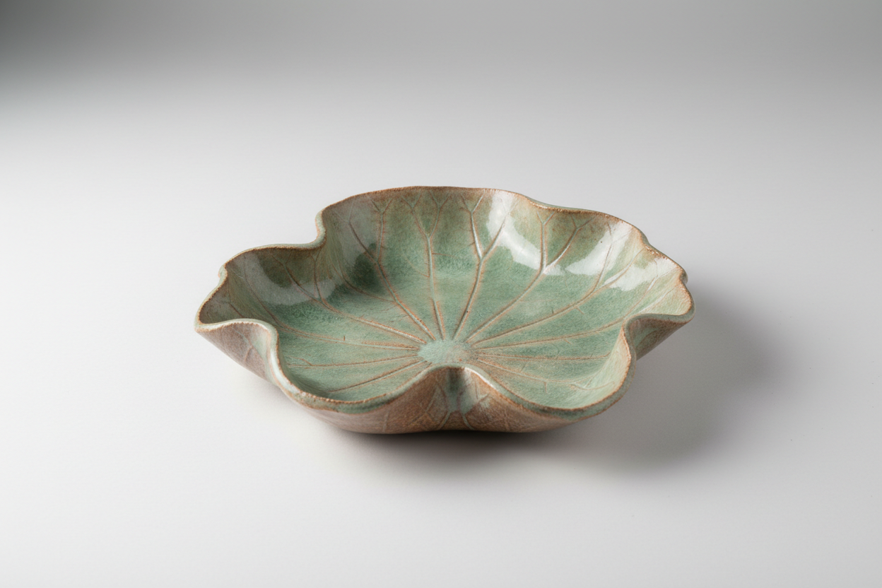 Ceramic Lotus Leaf